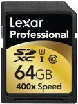 Tarjeta SD 64GB Lexar